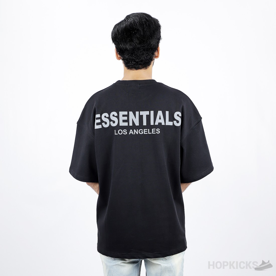 T shirt adidas neo Essentials Linear Logo cinzento preto Shirt Essentials Black T